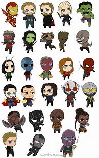 Image result for Cute Chibi Marvel