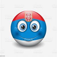 Image result for Serbia Flag with a Angry Face