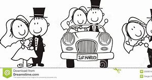 Image result for Funny Wedding Couple Clip Art