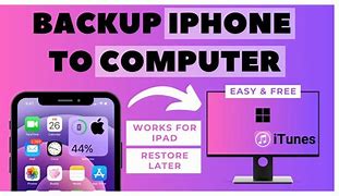 Image result for Backup iPhone to Laptop
