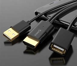 Image result for USB Female to HDMI Male Adapter Cable