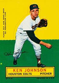 Image result for Ken Johnson Baseball