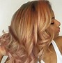 Image result for Rose Gold Color On Red Hair