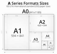 Image result for a4 paper sizes