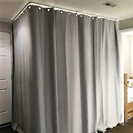 Image result for Ceiling Curtain Track