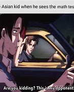 Image result for Initial D Memes Funny