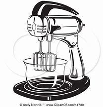 Image result for Mixer Clip Art Black and White