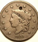 Image result for 1835 Large Cent