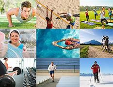 Image result for Fitness and Health Collage