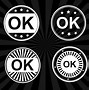 Image result for OK Text PNG