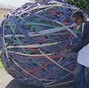 Image result for Giant Rubber Band Ball