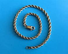 Image result for 4Mm Gold Rope Chain