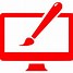 Image result for Red Website Icon.png