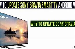 Image result for Updating Sony Bravia TV