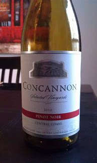 Image result for Concannon Pinot Noir Burgundy
