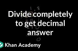 Image result for Dividing Decimals Khan Academy