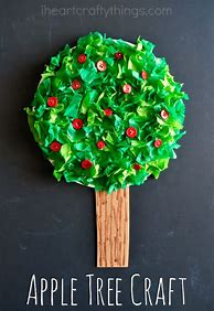 Image result for Apple Tree Craft for Mtoddlers