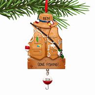 Image result for Fisherman Christmas Ornaments
