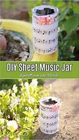 Image result for Jar with Piano Key Decoration