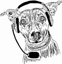 Image result for Dog with Head Phone Meme