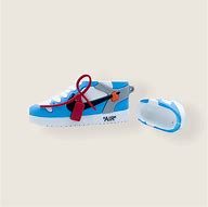 Image result for Off White UNC Jordan 1 AirPod Case