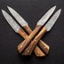 Image result for Damascus Steel Steak Knife