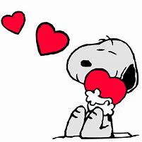 Image result for Snoopy Heart Clip Art