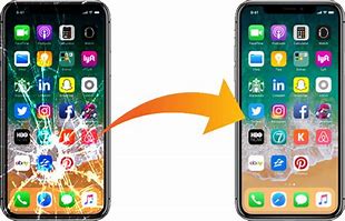 Image result for iPhone Cracked Screen Repair PNG