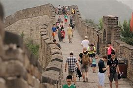 Image result for Great Wall of China People