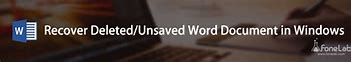 Image result for Recover Unsaved WordPad Documents
