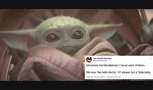 Image result for Mandalorian and Baby Yoda Meme