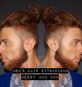 Image result for Men with Hair Extensions