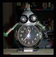 Image result for Robot Made of Clocks