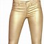 Image result for Gold Metallic Jeans