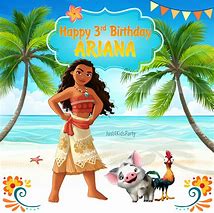 Image result for Moana and Pua Happy Birthday HD