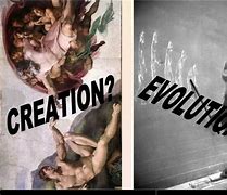 Image result for Evolution vs Creationism