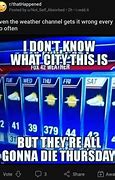 Image result for Chicago Weather Meme