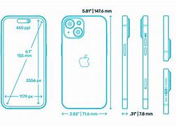 Image result for iPhone 8 Drawing and Dimensions