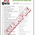 Image result for Quiz Paper
