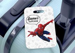 Image result for Spider-Man Luggage Tag
