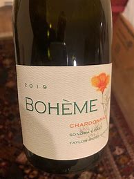 Image result for Boheme Chardonnay Taylor Ridge