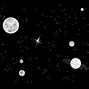 Image result for Aesthetic Space Black and White