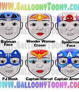 Image result for Superhero Face Painting Kit