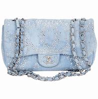 Image result for Denim Purse with Rhinestones