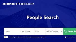 Image result for People Search Information Vertical