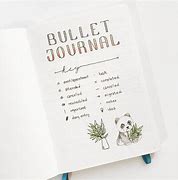 Image result for Creative Bullet Journal