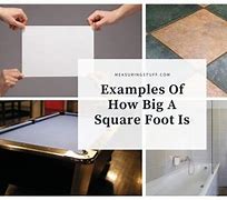 Image result for How Much Is a Square Foot