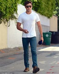 Image result for Zac Efron T-shirt