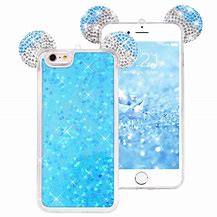 Image result for Blue Mouse Ears Glitter Phone Cases for iPhone 5S