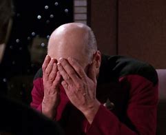 Image result for Picard Riker Double Facepalm